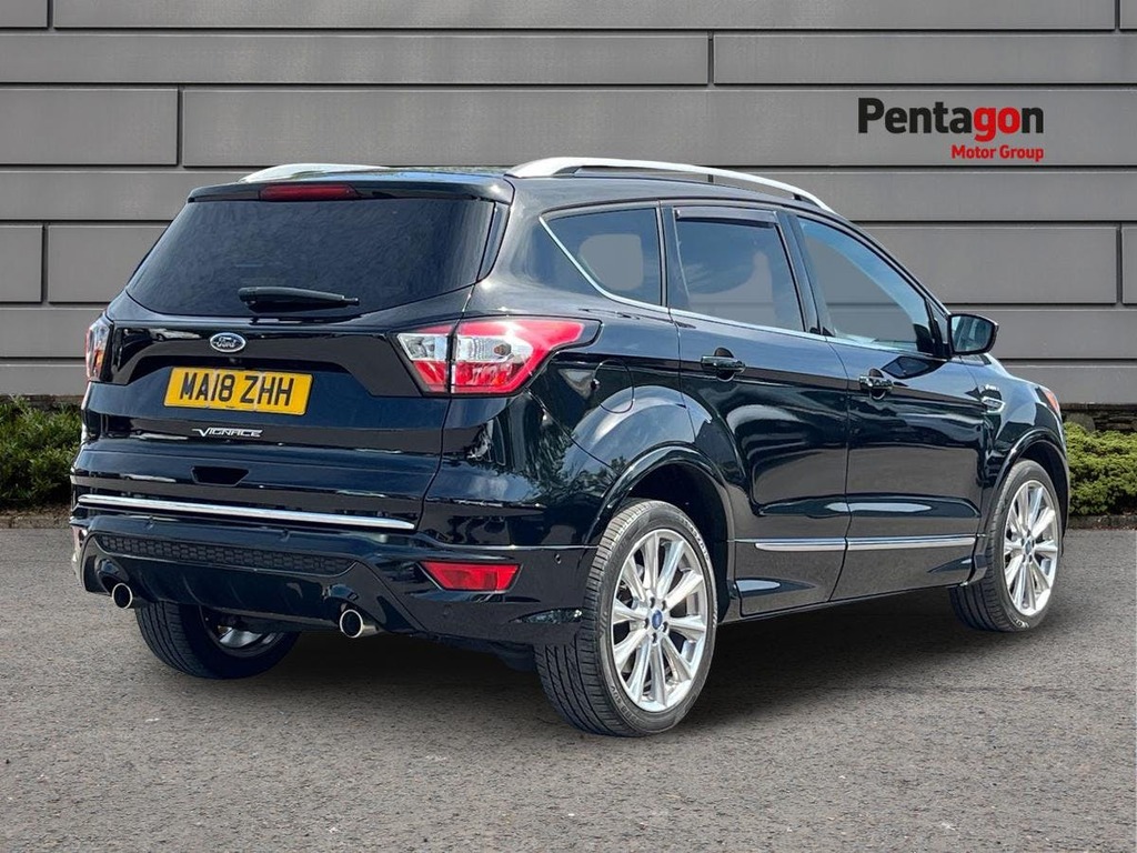 Ford Kuga 2.0 Tdci Vignale Suv Euro 6 Ss MA18ZHH Black #4