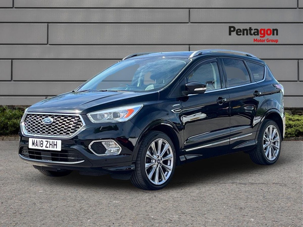 Ford Kuga 2.0 Tdci Vignale Suv Euro 6 Ss MA18ZHH Black #3