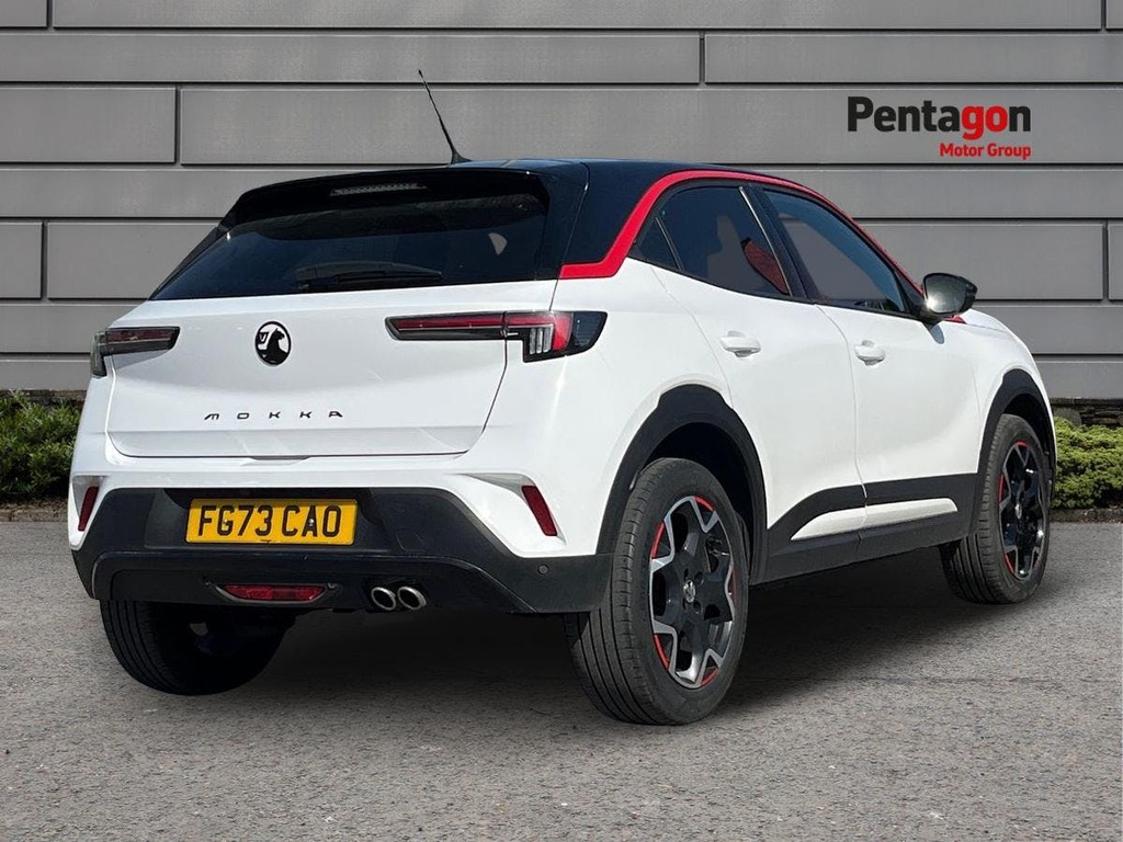 Vauxhall Mokka 1.2 Turbo Gs Suv Euro 6 Ss 1 FG73CAO White #4