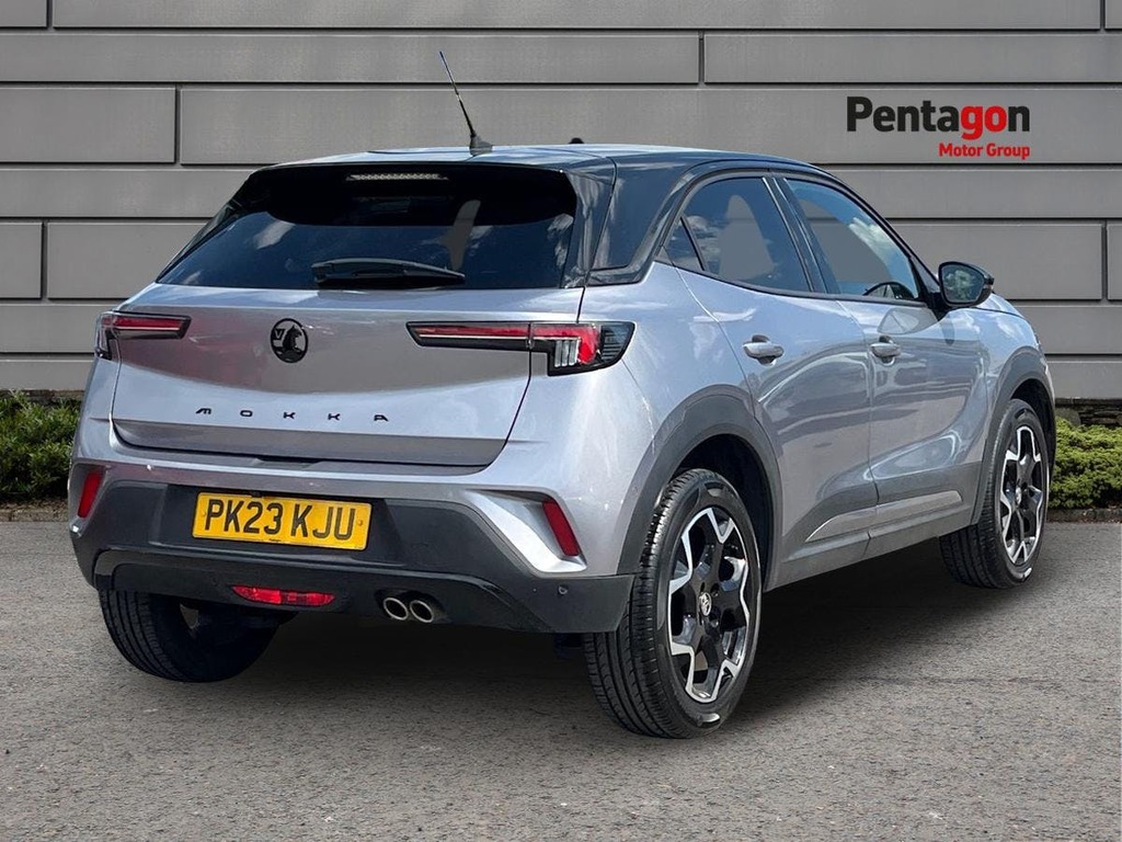 Vauxhall Mokka 1.2 Turbo Ultimate Suv Euro 6 S PK23KJU Grey #4