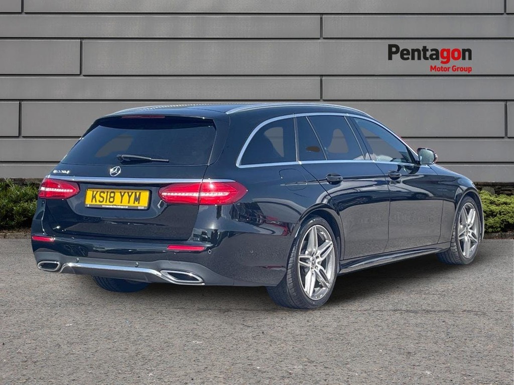 Mercedes-Benz E Class 2.0 E220d Amg Line Estate G Tronic Plus KS18YYM Black #4