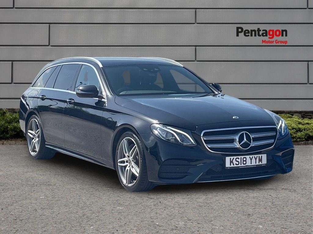 Mercedes-Benz E Class 2.0 E220d Amg Line Estate G Tronic Plus Black