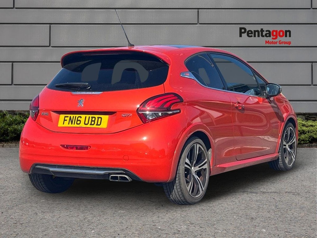 Peugeot 208 1.6 Thp Gti Prestige Hatchback E Orange #4