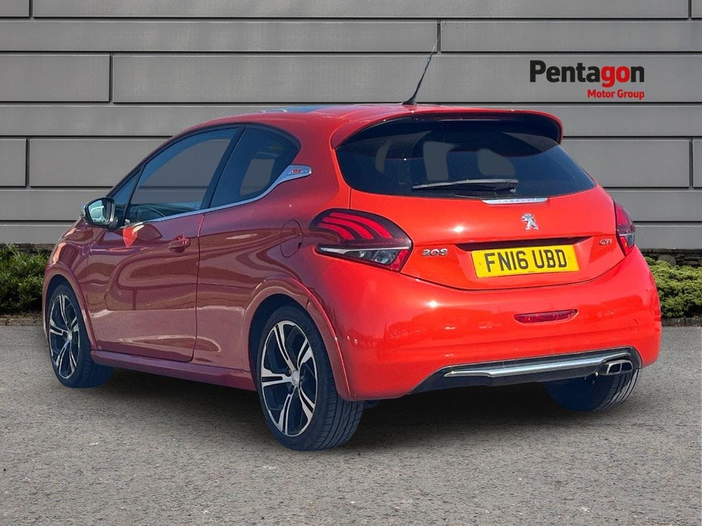 Peugeot 208 1.6 Thp Gti Prestige Hatchback E Orange #2