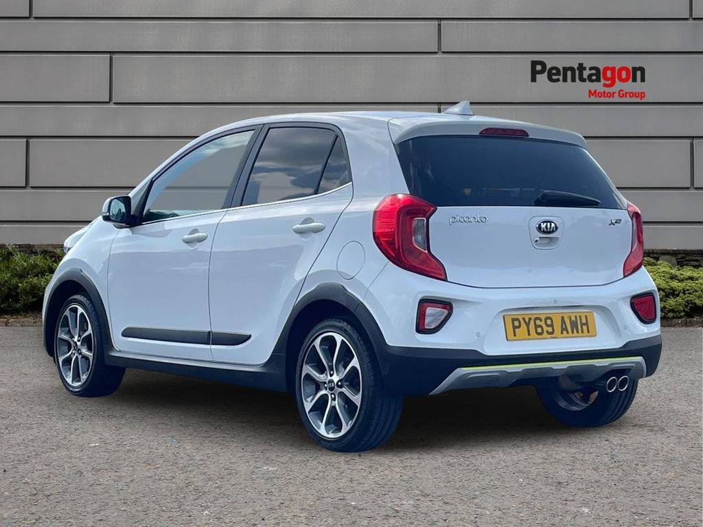 Kia Picanto 1.25 X Line Hatchback Euro 6 S White #2