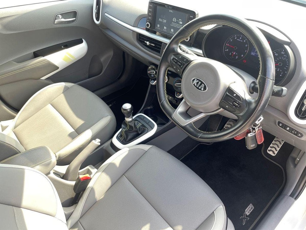Kia Picanto 1.25 X Line Hatchback Euro 6 S White #5