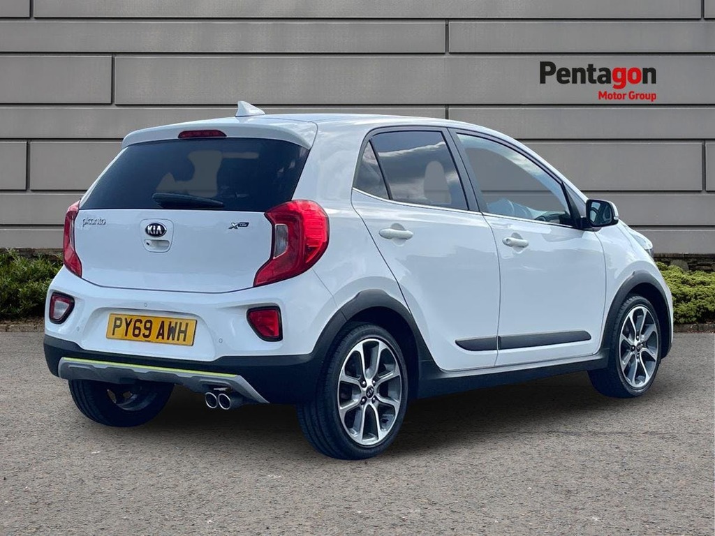 Kia Picanto 1.25 X Line Hatchback Euro 6 S White #4