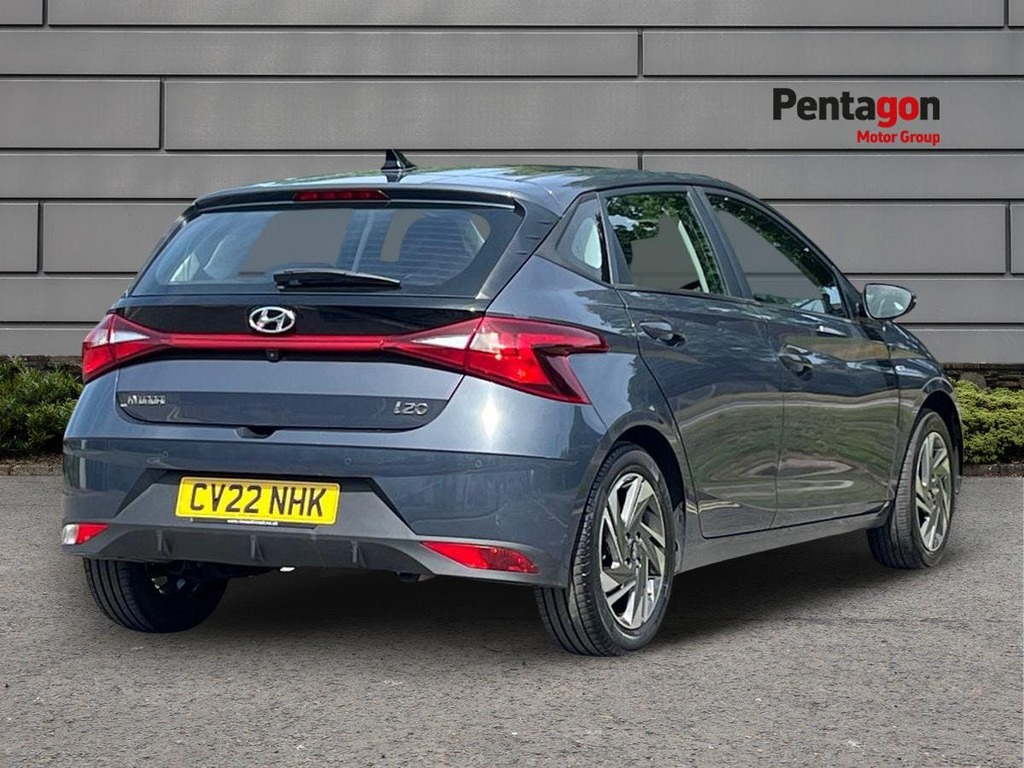 Hyundai I20 1.0 T Gdi Mhev Se Connect Hatchback Hyb CV22NHK Grey #4