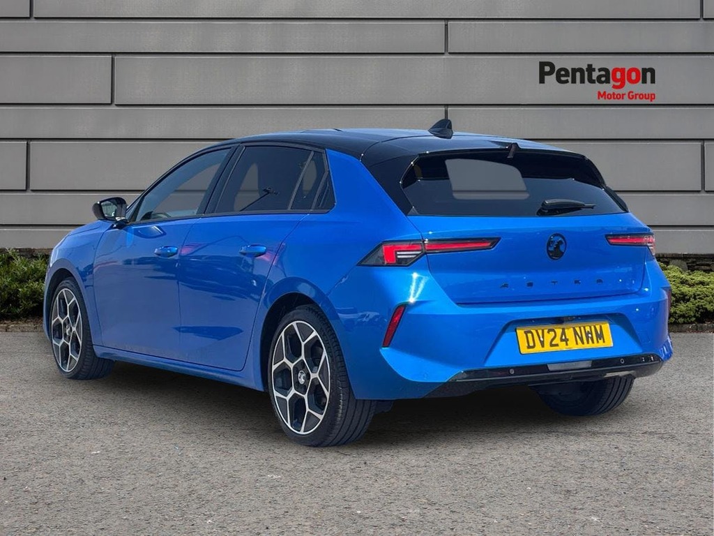Vauxhall Astra 1.2 Turbo Ultimate Hatchback Eur DV24NWM Blue #2