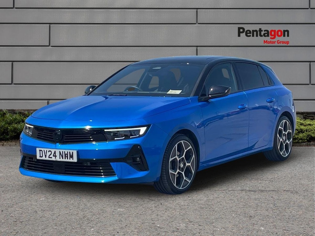 Vauxhall Astra 1.2 Turbo Ultimate Hatchback Eur DV24NWM Blue #3