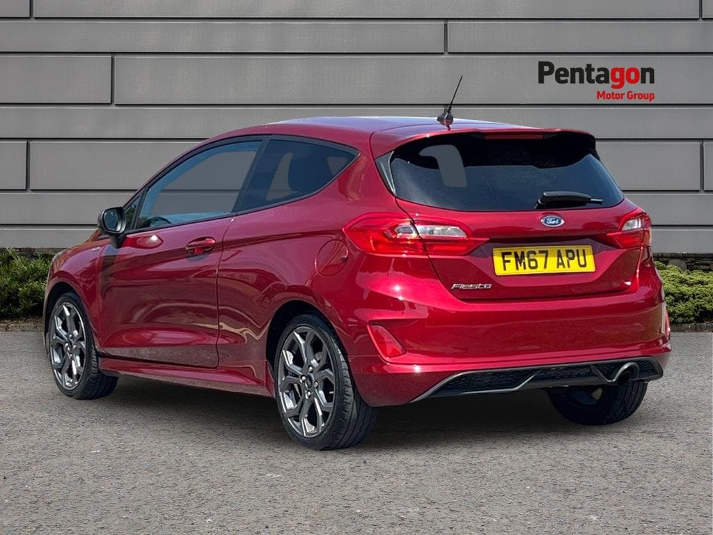 Ford Fiesta 1.0T Ecoboost St Line Hatchback FM67APU Red #2