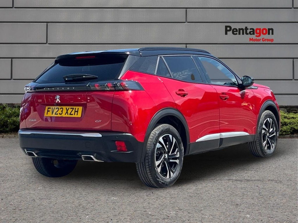 Peugeot 2008 1.2 Puretech Gt Suv Eat Euro 6 Ss 1 Red #4