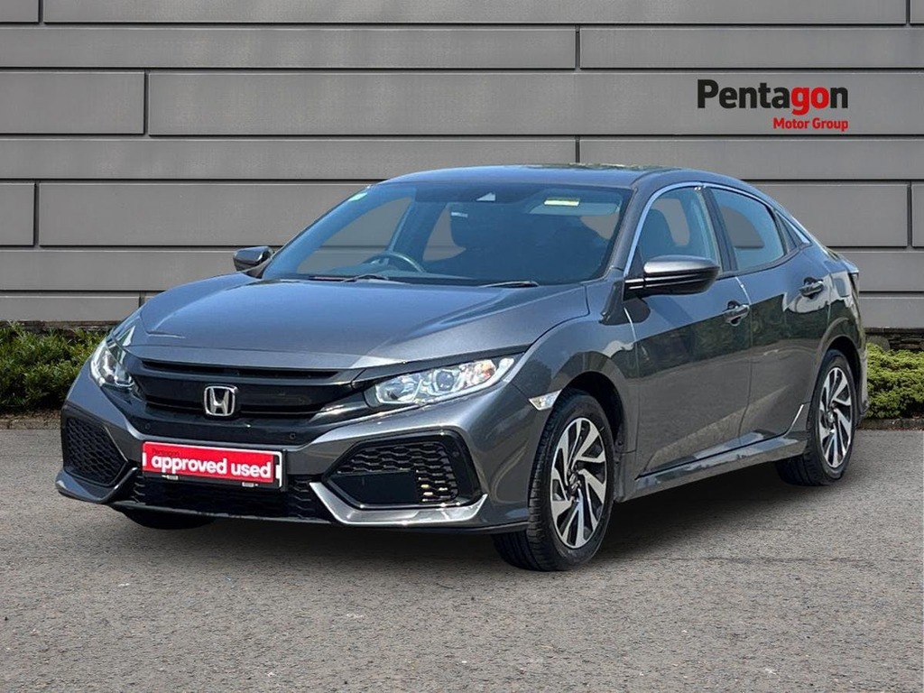 Honda Civic 1.0 Vtec Turbo Se Hatchback Cvt Euro 6 Grey #3