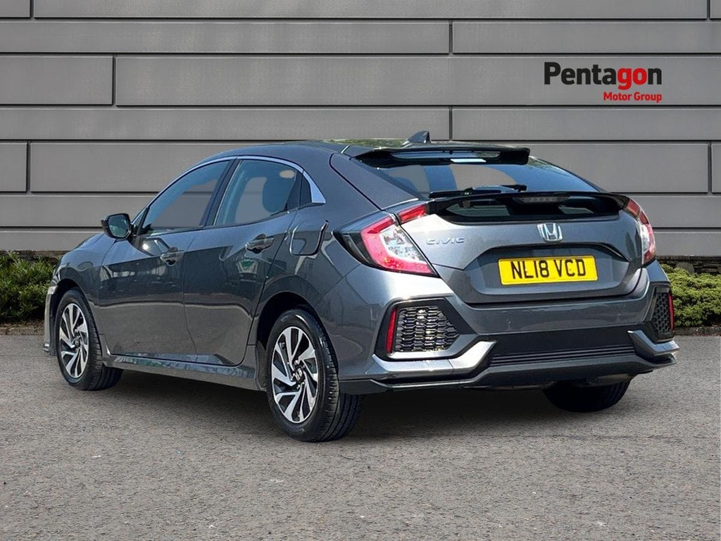 Honda Civic 1.0 Vtec Turbo Se Hatchback Cvt Euro 6 Grey #2