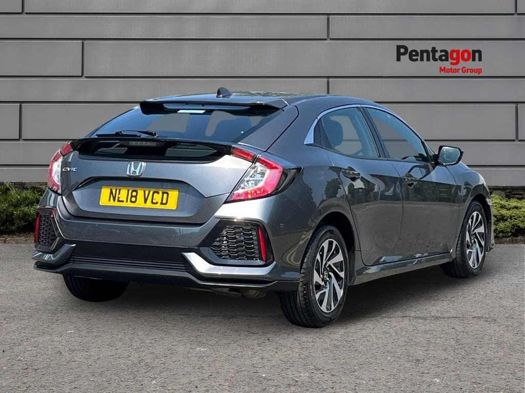 Honda Civic 1.0 Vtec Turbo Se Hatchback Cvt Euro 6 Grey #4