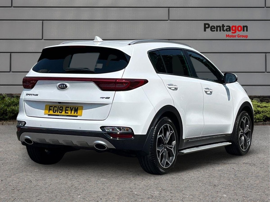 Kia Sportage 1.6 Crdi Gt Line Suv Euro 6 Ss White #4