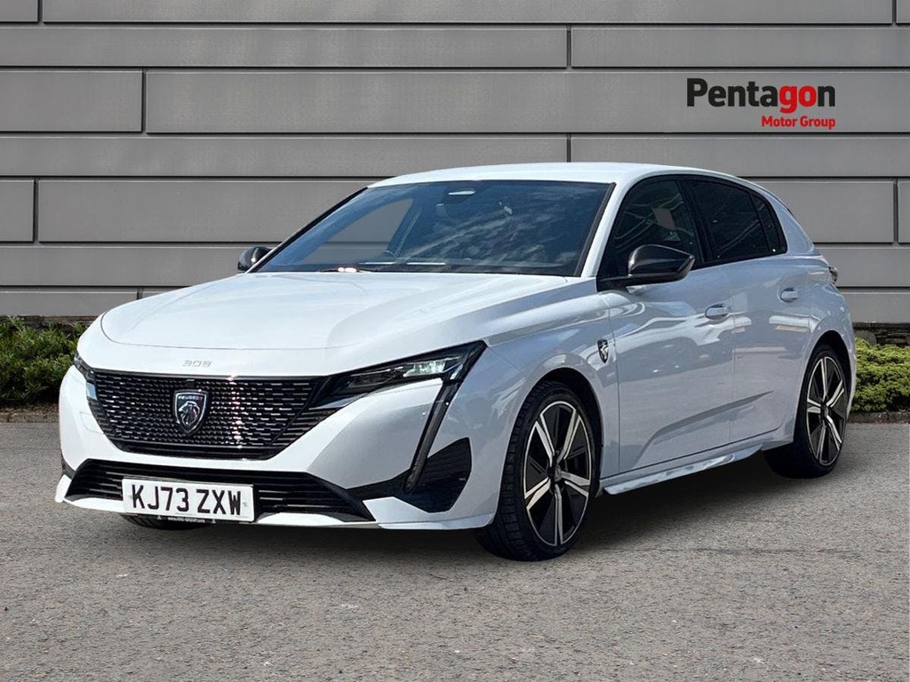Peugeot 308 1.2 Puretech Gt Hatchback Eat Euro 6 S White #4