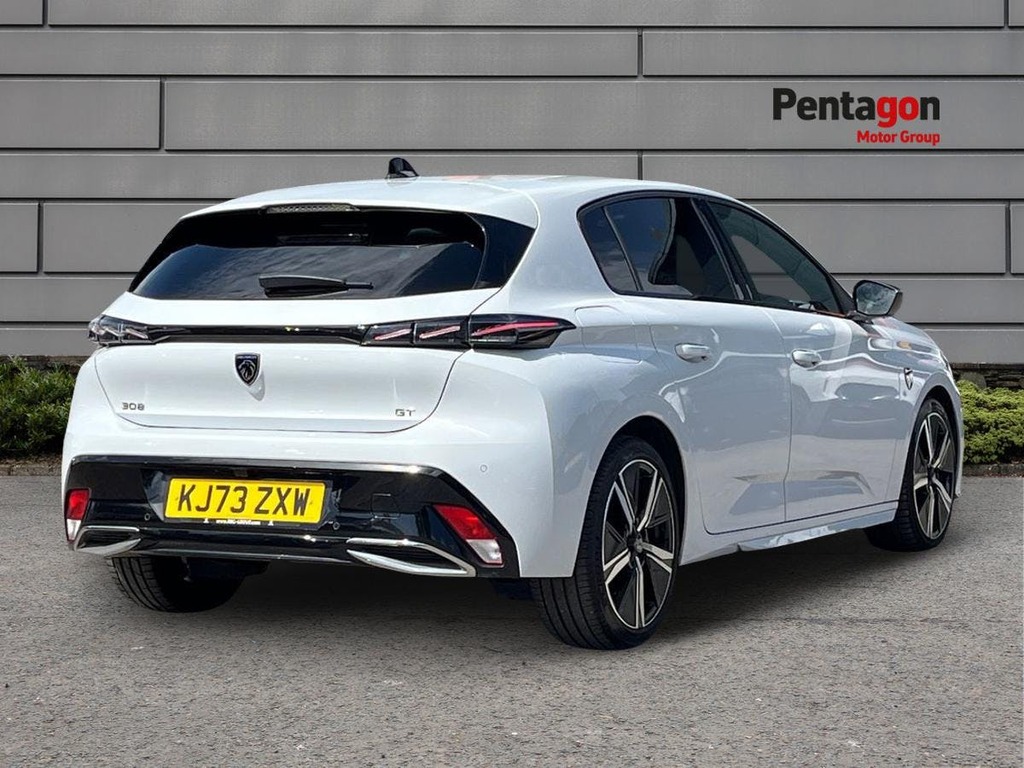 Peugeot 308 1.2 Puretech Gt Hatchback Eat Euro 6 S White #5
