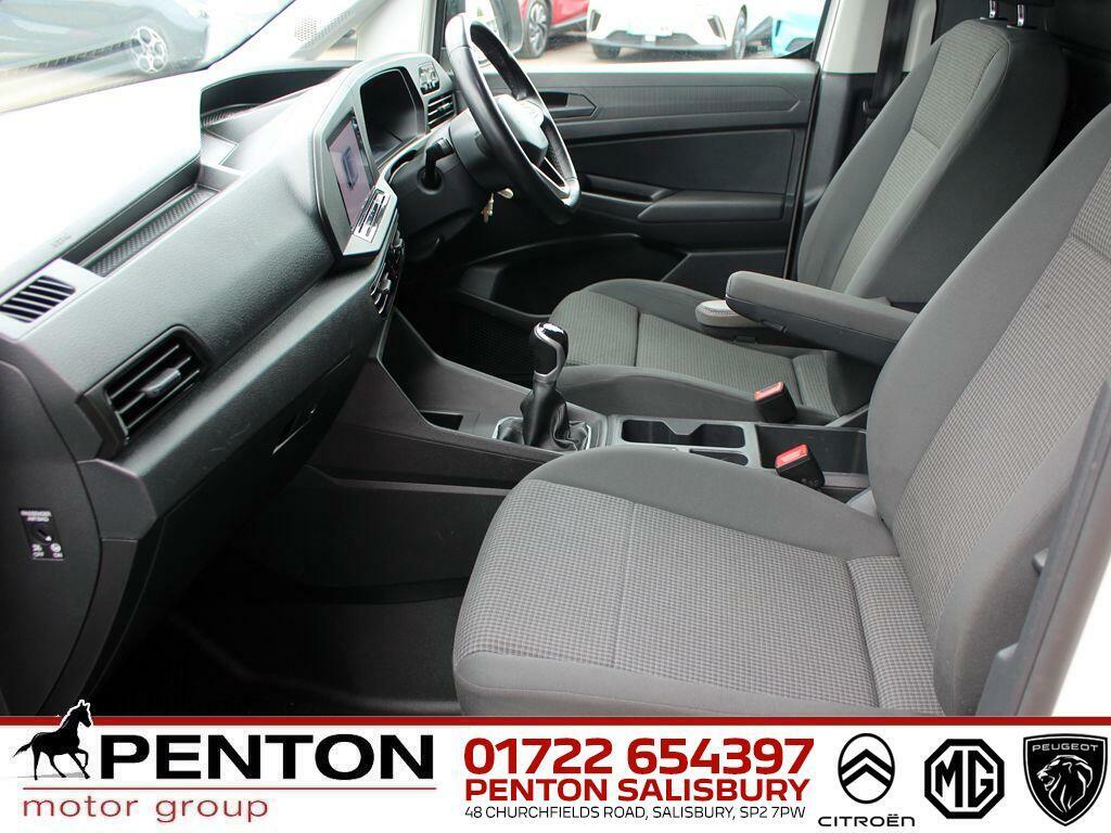 Volkswagen Caddy 2.0 Tdi C20 Commerce Pro Swb Euro 6 Ss White #2