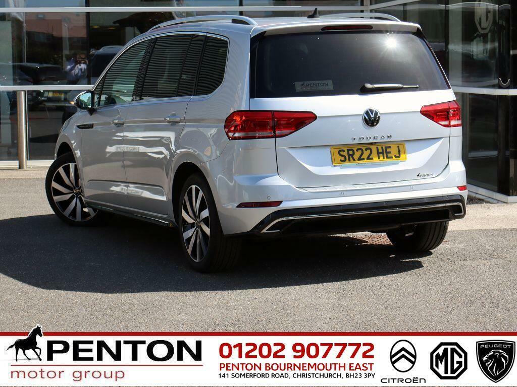 Volkswagen Touran 1.5 Tsi Evo R-line Dsg Euro 6 Ss SR22HEJ Silver #5