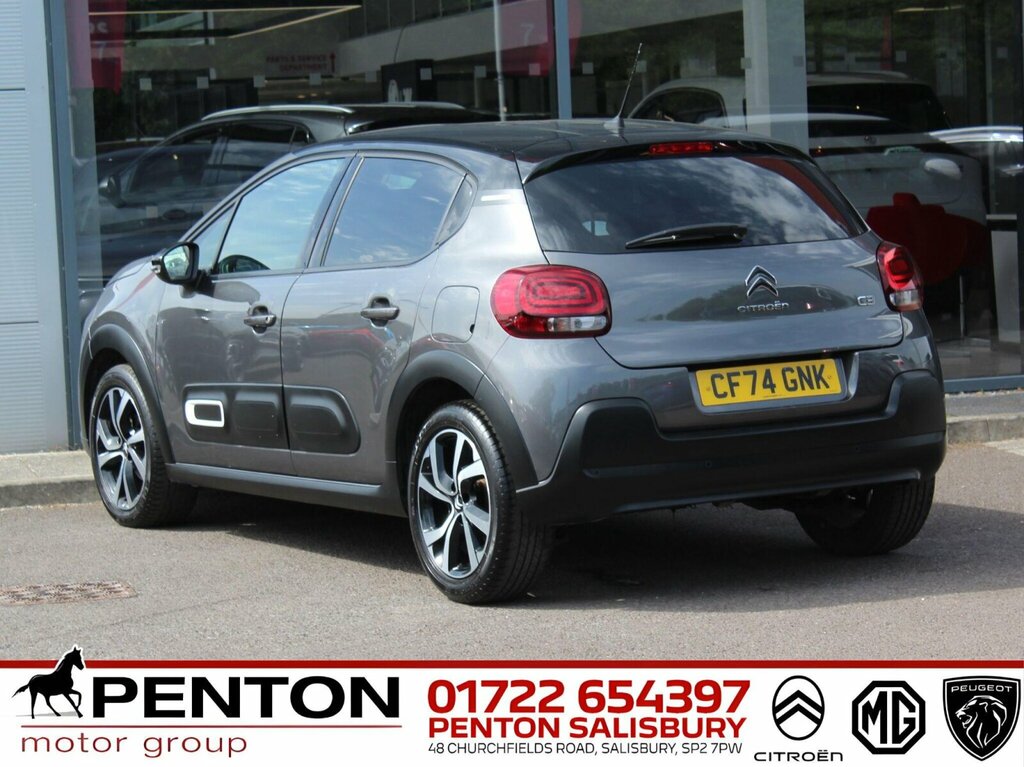 Citroen C3 1.2 Puretech Max Eat6 Euro 6 Ss CF74GNK Black #5