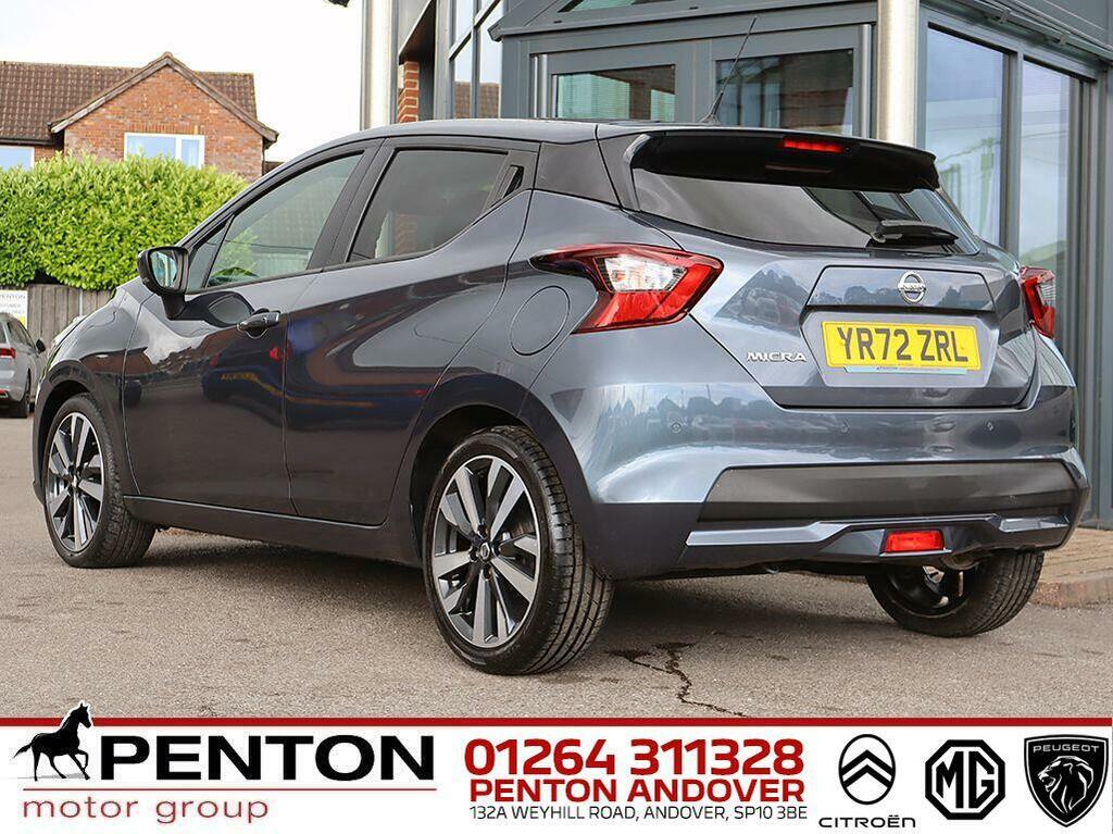 Nissan Micra 1.0 Ig-t Tekna Xtron Euro 6 Ss YR72ZRL Grey #4