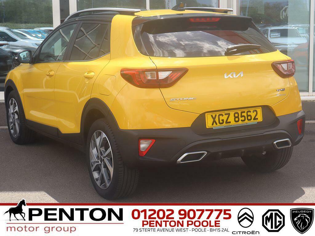 Kia Stonic 1.0 T-gdi Mhev Gt-line S Dct Euro 6 Ss XGZ8562 Black #5