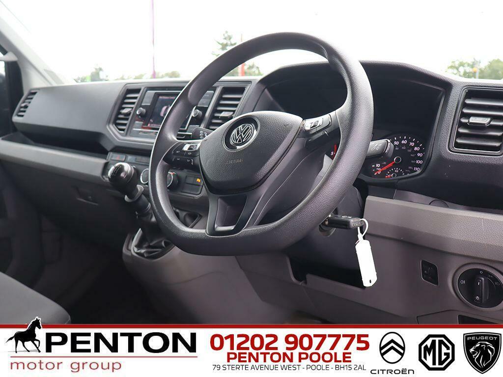 Volkswagen Crafter 2.0 Tdi Cr35 Trendline Fwd Lwb High Roof Euro 6 S RK71WMY Black #5