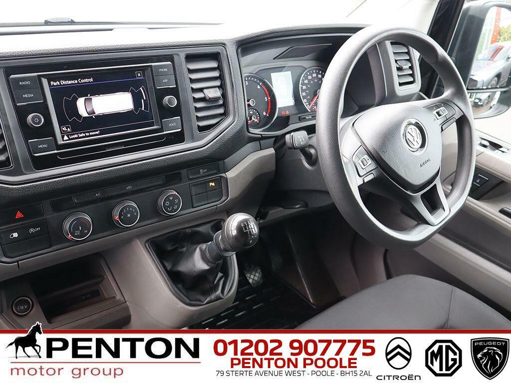Volkswagen Crafter 2.0 Tdi Cr35 Trendline Fwd Lwb High Roof Euro 6 S RK71WMY Black #3