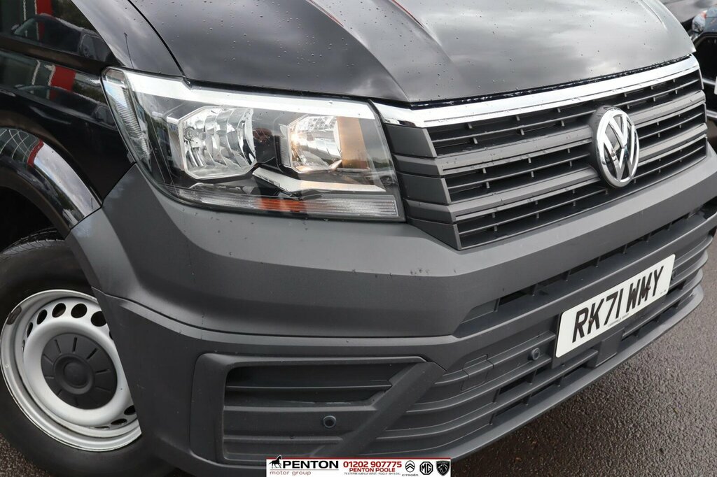 Volkswagen Crafter 2.0 Tdi Cr35 Trendline Fwd Lwb High Roof Euro 6 S RK71WMY Black #6