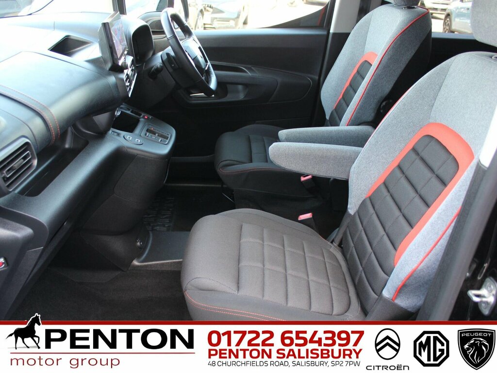 Citroen Berlingo 1.5 Bluehdi Max M Eat8 Euro 6 Ss KS74DCU Black #2