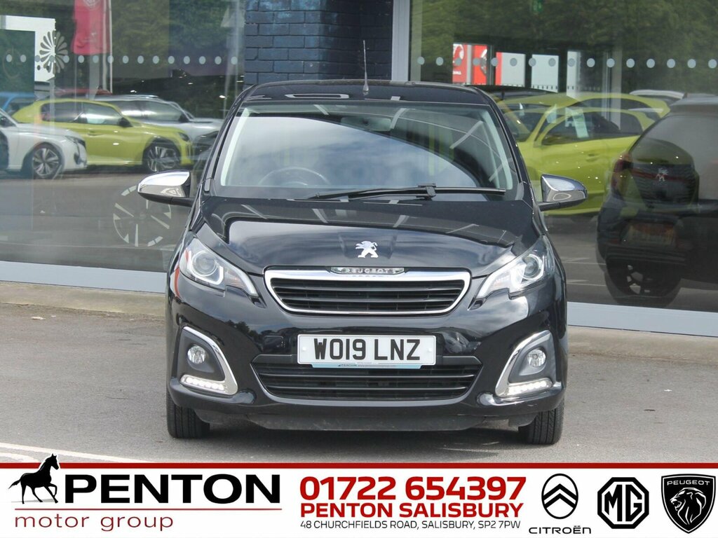 Peugeot 108 1.0 Collection 2 Tronic Euro 6 WO19LNZ Black #2