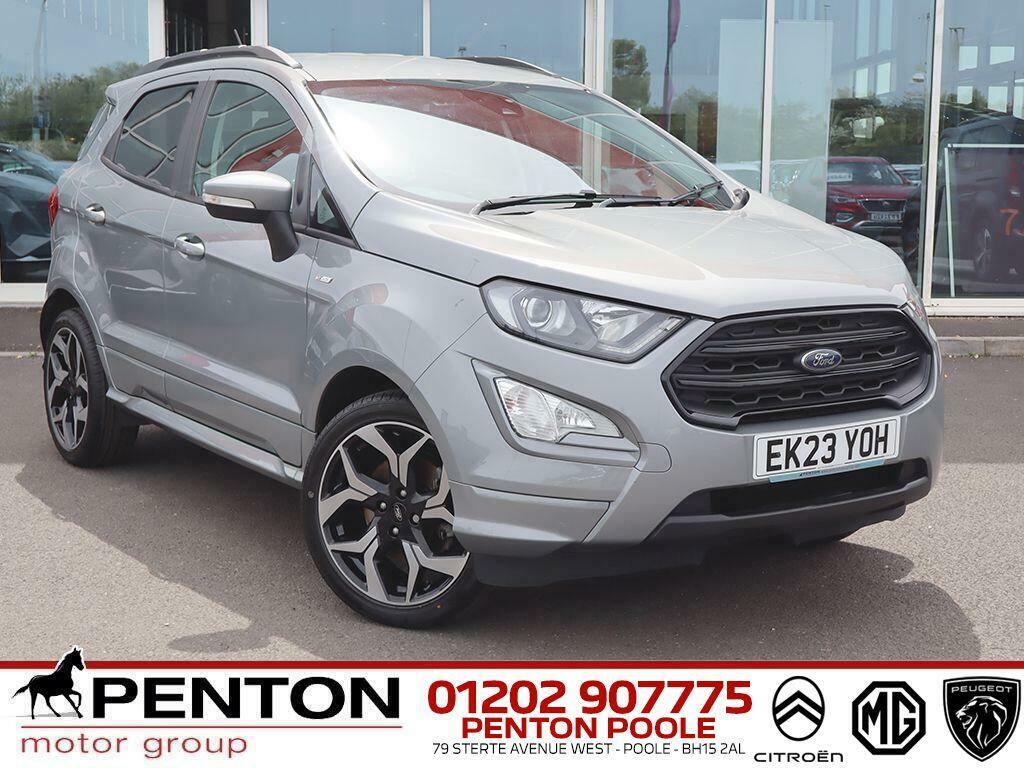 Ford Ecosport 1.0T Ecoboost St-line Euro 6 Ss Silver