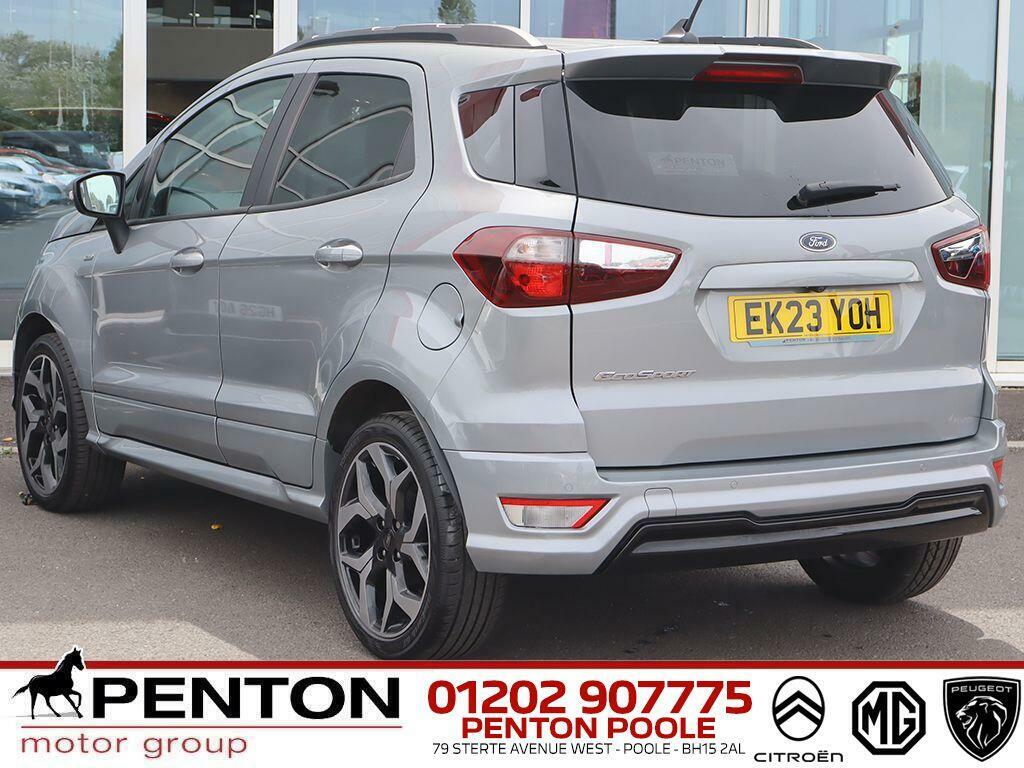Ford Ecosport 1.0T Ecoboost St-line Euro 6 Ss EK23YOH Silver #4