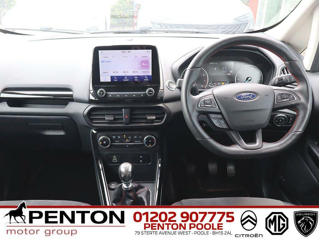 Ford Ecosport 1.0T Ecoboost St-line Euro 6 Ss EK23YOH Silver #5