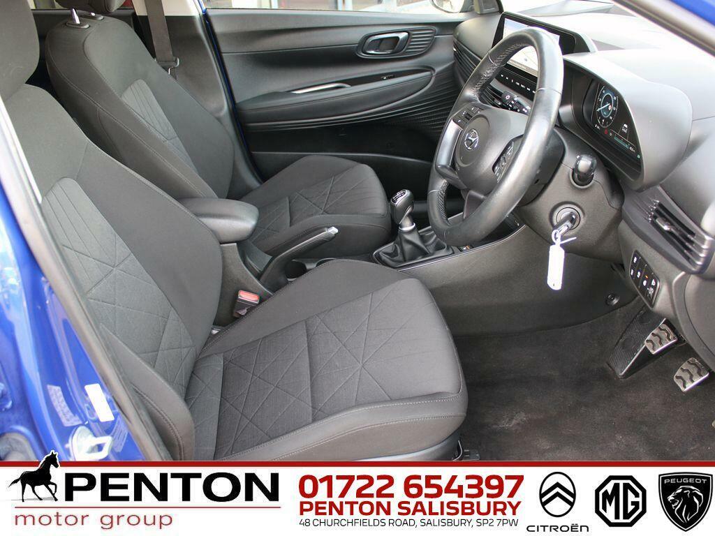 Hyundai Bayon 1.0 T-gdi Mhev Premium Euro 6 Ss PK72HJC Blue #6