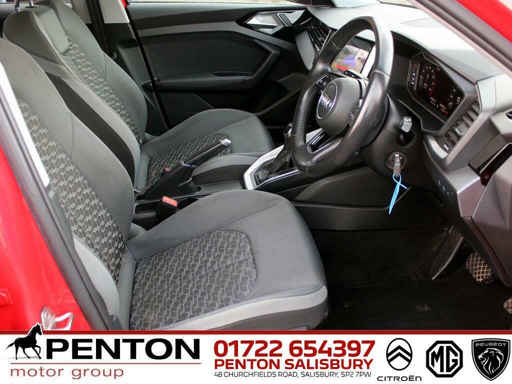 Audi A1 1.0 Tfsi 30 Sport Sportback S Tronic Euro 6 Ss YW19BWU Red #6