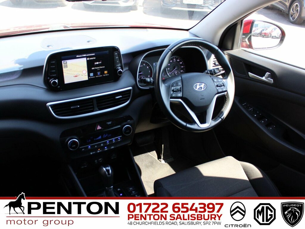 Hyundai Tucson 1.6 T-gdi Se Nav Dct Euro 6 Ss MT69TYK Red #6