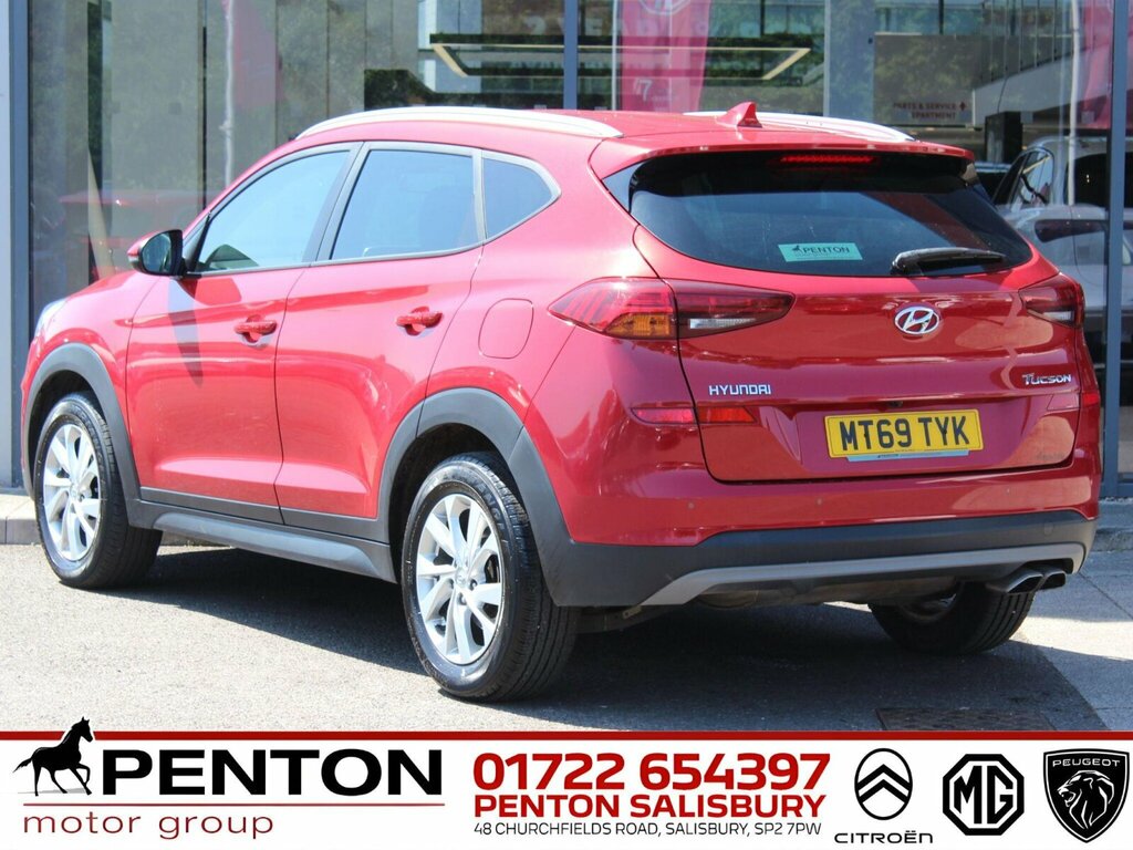 Hyundai Tucson 1.6 T-gdi Se Nav Dct Euro 6 Ss MT69TYK Red #5