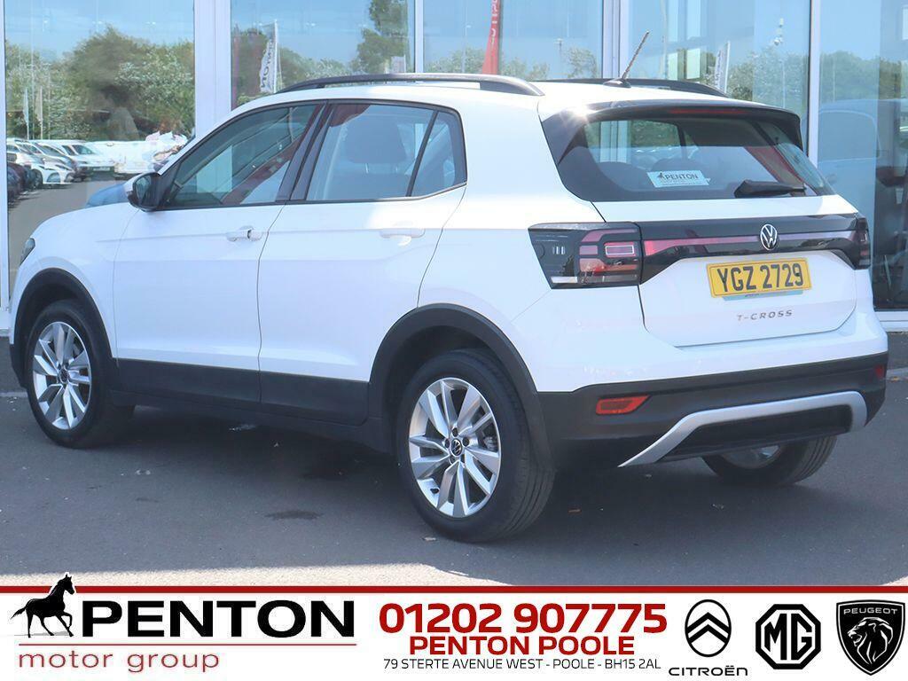 Volkswagen T-Cross 1.0 Tsi Se Euro 6 Ss YGZ2729 White #5