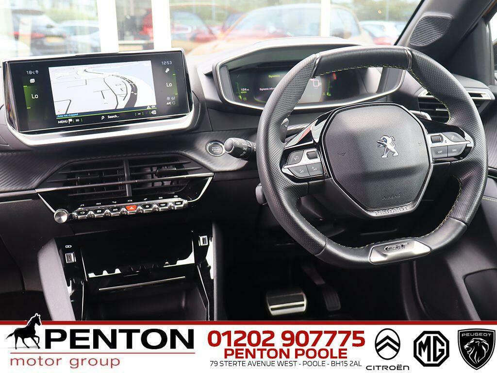 Peugeot 208 1.2 Puretech Gt Eat Euro 6 Ss SB72YEJ Black #6