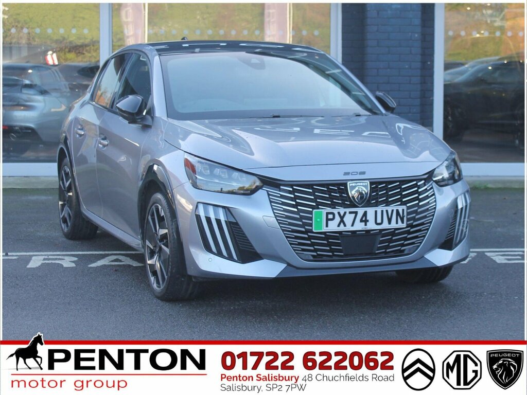 Peugeot e-208 115Kw Gt 51Kwh Black #1