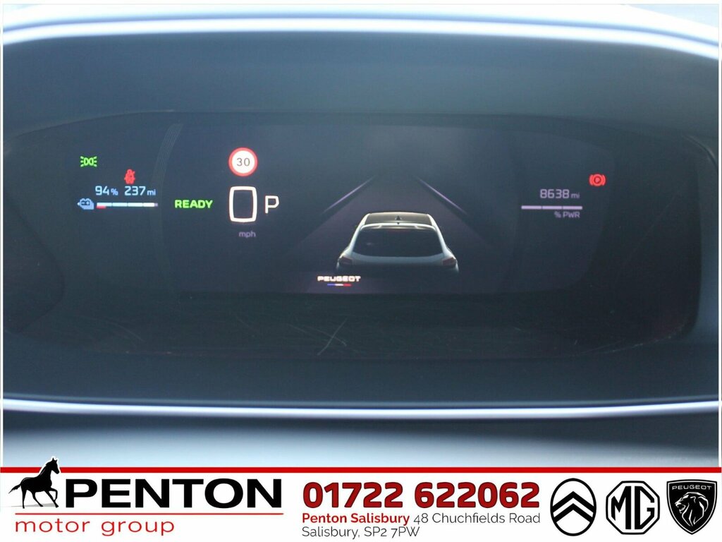 Peugeot e-208 115Kw Gt 51Kwh Black #38