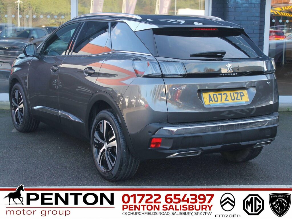 Peugeot 3008 1.5 Bluehdi Gt Euro 6 Ss AO72UZP Grey #2
