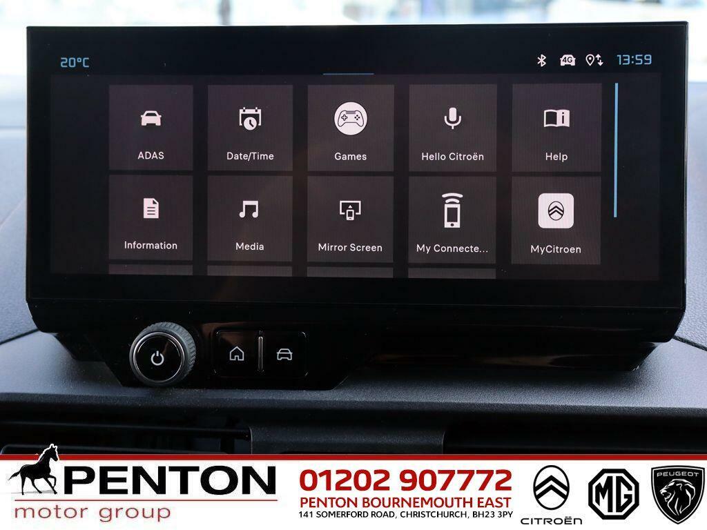 Citroen Berlingo 2024 1.5 Bluehdi 1000Driver M Panel Van Diese Black #9