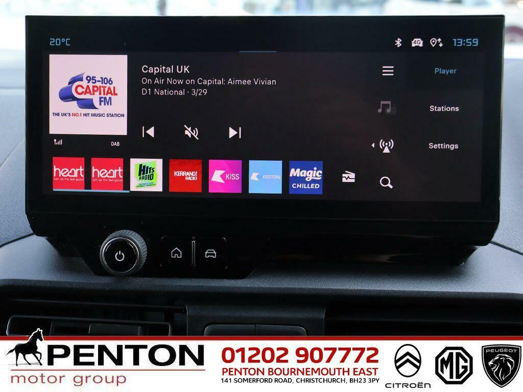 Citroen Berlingo 2024 1.5 Bluehdi 1000Driver M Panel Van Diese Black #7