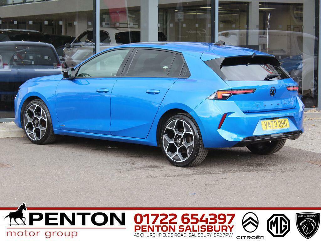 Vauxhall Astra 1.2 Turbo Ultimate Euro 6 Ss YA73DHG Blue #4
