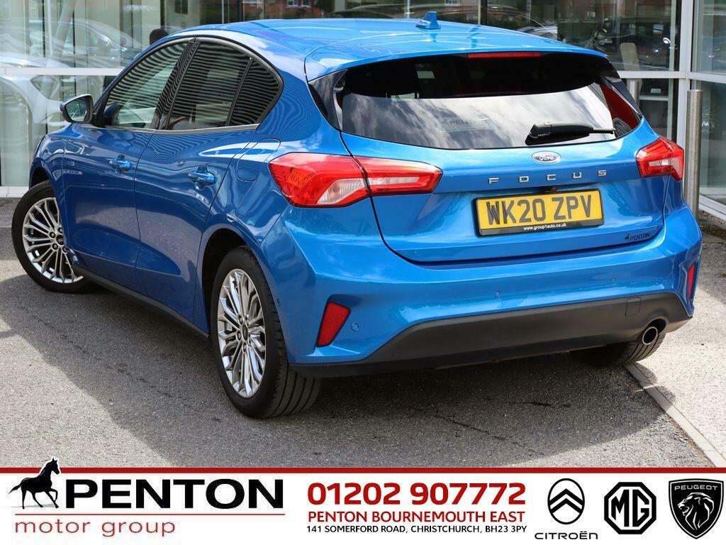 Ford Focus 1.0T Ecoboost Titanium X Euro 6 Ss WK20ZPV Blue #6