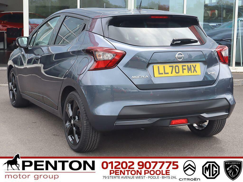 Nissan Micra 1.0 Ig-t N-tec Xtron Euro 6 Ss LL70FMX Grey #5