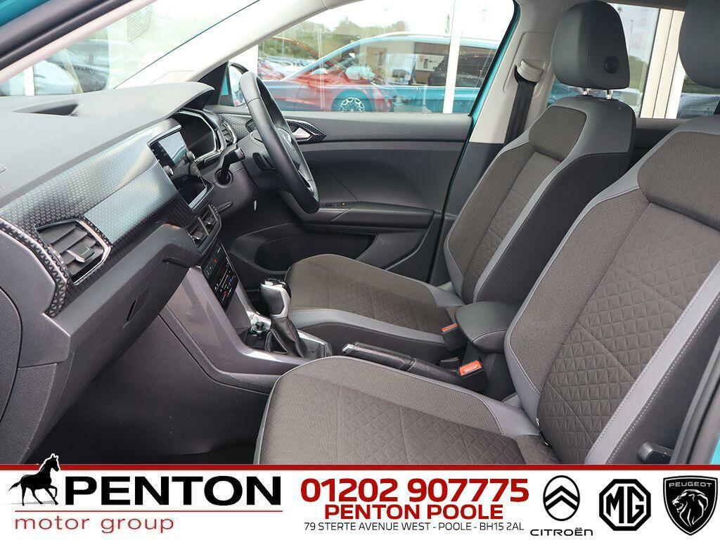 Volkswagen T-Cross 1.0 Tsi Sel Dsg Euro 6 Ss Blue #4